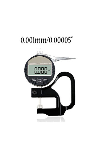 Choice1 0.001mm 0.01/0.001mm Electronic Thickness Gauge 12.7mm Digital Micrometer Thickness Meter Micrometro