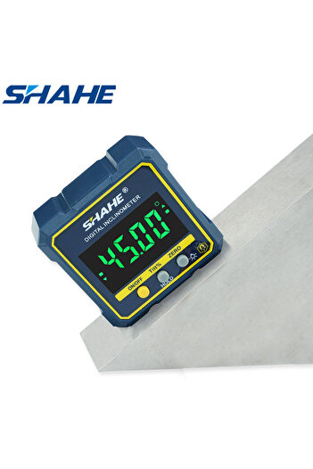 Choice SHAHE Digital Angle Gauge Magnetic Protractor Inclinometer Level Angle Finder Angle Cube Level B...