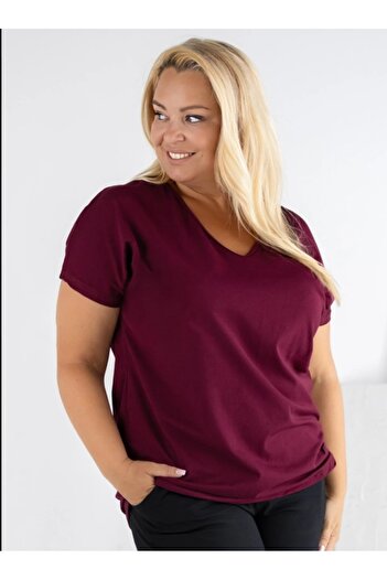 Barato Trend Plus Size Cotton Fabric Premium T-Shirt
