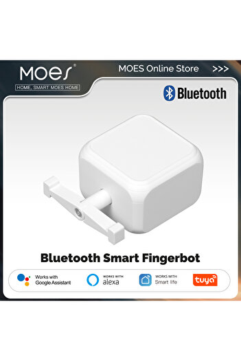 Choice1 1 PC MOES Tuya Smart Bluetooth Finger Robot Warp Switch Button Key Smart Life App with Voice Control
