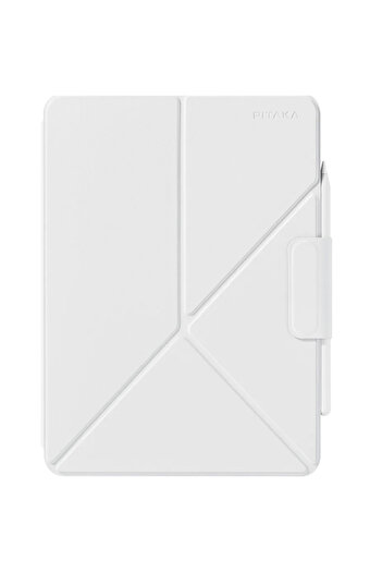PITAKA Προστατευτική θήκη MagEZ Folio 2 για iPad Pro 13 2024, λευκή