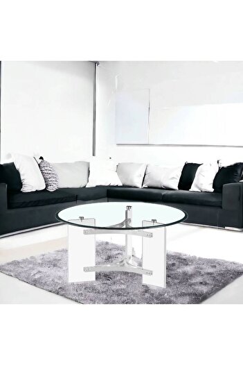Al Saada Home Single Service Table Golden - Al Saadah Home