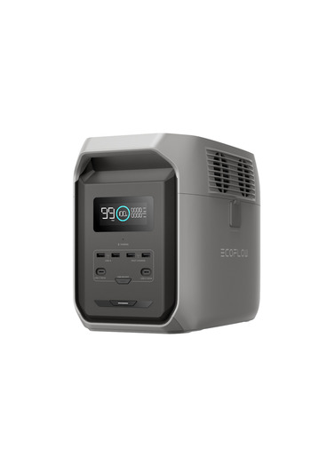 EcoFlow Portable charging station Delta 3 1500 LiFePO4 1.5 kWh UPS 15ms 1800W IP54 BMS protection