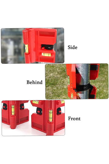 Choice 1PC Magnetic Column Level, Adjustable Folding Column Level with Elastic Ring Level, suitable for Pip