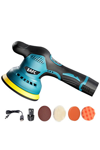Choice EU Plug Wireless Car Polisher 12V 2800-5500rpm Cordless Car Polishing Machine Electric Polishing Wax