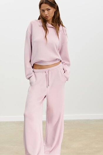 Stradivarius Soft-touch palazzo trousers