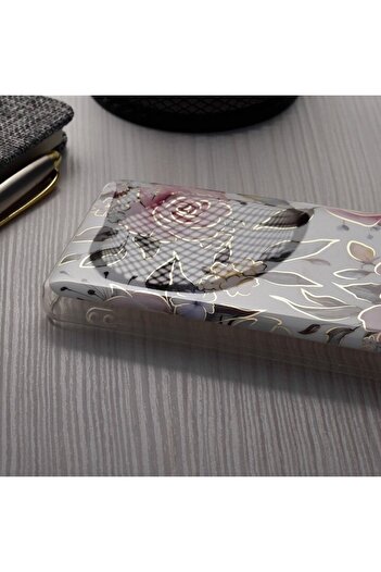 Fils High Protection Case for Xiaomi Redmi 13C 4G/Poco C65, Marble Series, Q42, Thermoresistant Plastic,