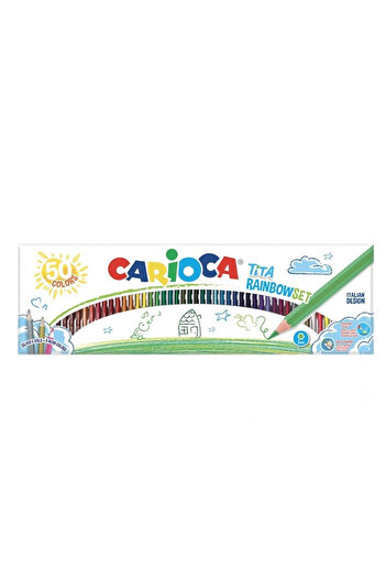 CARIOCA Tita Dry Paint Rainbow Set 50 Pieces 42990