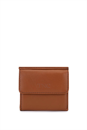 Tamer Tanca Unisex Genuine Leather Tan Wallet Wallet