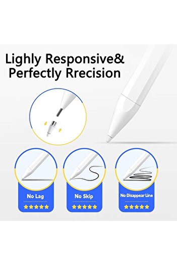 m.tk moveteck Honor X8A X9 X9A Pad 9 8 V9 Pro Compatible Tablet Pen Drawing and Writing Pen Stylus Active Pen 2Pcs Nib