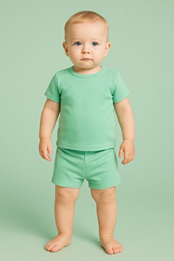For My Baby T-Shirt Shorts 2 Piece Set