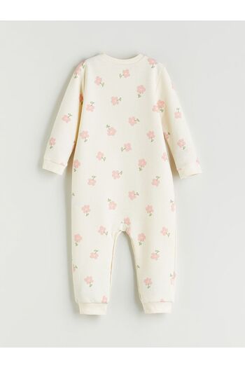 LC Waikiki Lcw Baby Crew Neck Floral Baby Girl Romper