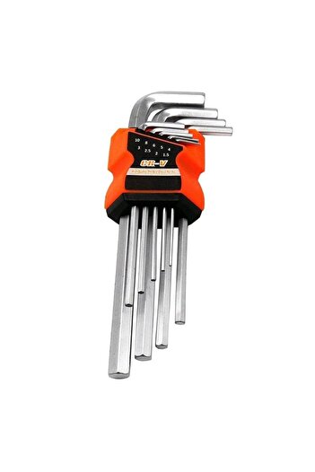 Generic 9-piece hex key set
