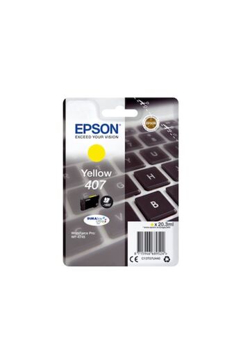 EPSON Ink Cartridge T07U4, Yellow, 20.3 ml