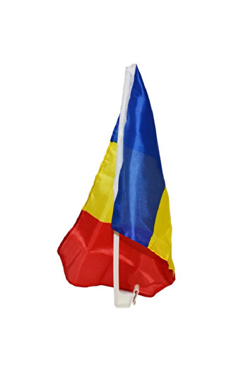 SDX Market Set of 500 tricolor car flags 30 cm x 45 cm, Romania / flag