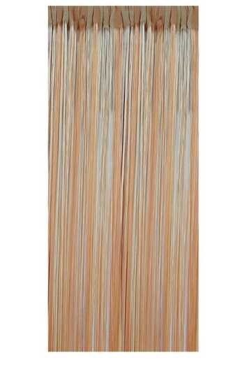 OEM Fringe curtain, gradient pattern, yellow / orange, 1.2 m wide x 2.2 m high, with hem
