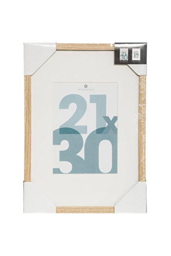 Atmosphera Manu Rectangular Shaped Tabletop Wooden Photo Frame 21 x 30 cm