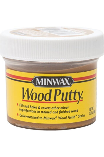 Minwax Non-Hardening Pre-Mixed Wood Putty 3.75oz