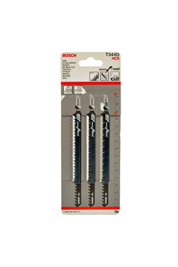 Bosch High Carbon Steel Jigsaw Blade Set 120mm