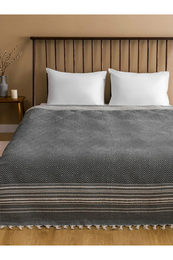 LC Waikiki Lcw Home Double Bedspread with Embroidery Detail 180X230 cm