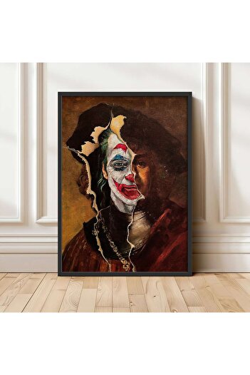 HOMEPACK AHŞAP ÇERÇEVELİ TABLO ÇERÇEVELİ POSTER SANATSAL DUVAR DEKORU TK/1485