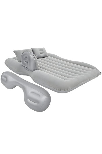 Safari In Car Air Bed Set with Pump, Pillows & Bag Universal Fit for Car, SUV, MPV, Camping SE001