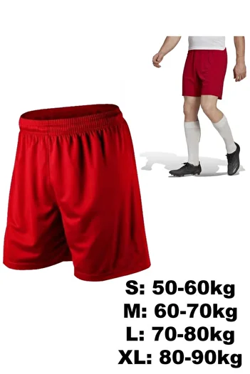 Liggo Jersey Shorts Soccer Shorts Astroturf Shorts Lace-Up Lined Sports Shorts