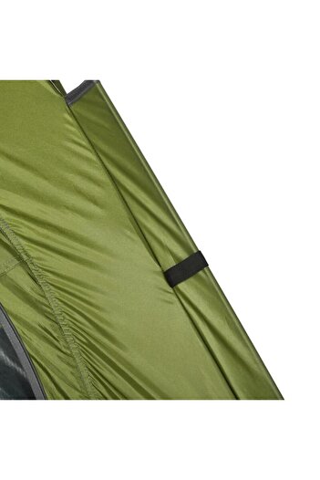 Mercaton Camping tent, 4 people, waterproof, with bag, automatic opening, green and brown, 210x210x135 cm