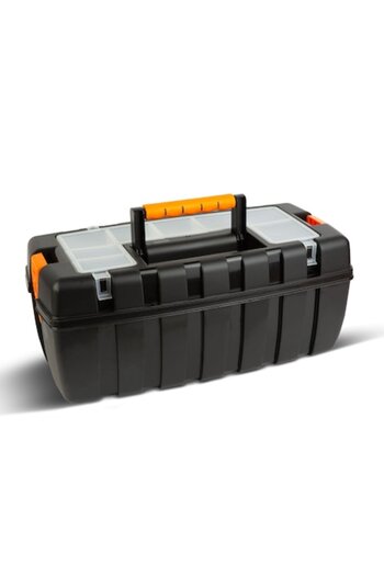 Primlife Tool Box Plastic with 1 Tray 55 X 27 X 23 Cm