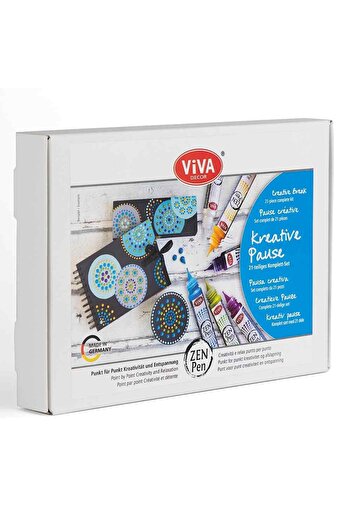 Viva Decor Creative dot painting set "Creative Break", VIVA DECOR, 21 pieces