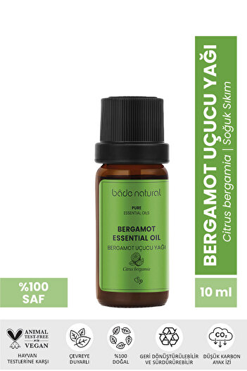 Bade Natural Bergamot Essential Oil 100% Pure 10 ml
