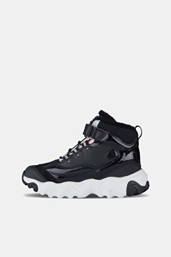 Vicco D'lites Radus Phylon Rubber Sole Wool Ορθοπεδικές Παιδικές Μπότες ΜΑΥΡΟ
