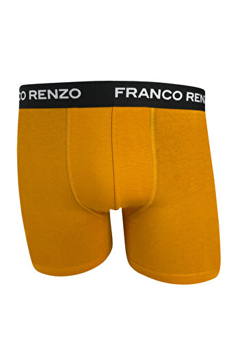 FRANCO RENZO Ανδρικό μπόξερ 6 τεμαχίων Luxury Box Boxer από βαμβάκι και Lycra