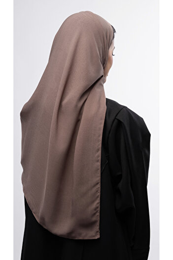 outline Plain brown veil