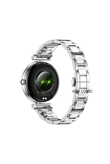 GBV LOGIC Women's smartwatch with 2 GBV LOGIC bracelets, bluetooth, heart rate, sleep, calorie monitoring