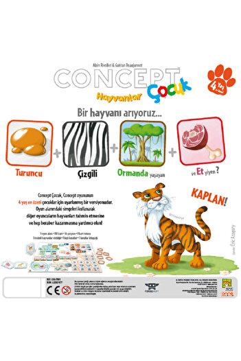 Asmodee Concept Çocuk – Hayvanlar