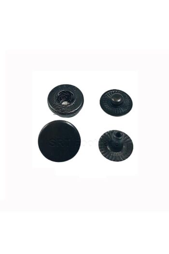srtfootcare Metal Çıtçıt VT2 51no Alfa 10 Adet Okside (Leathercraft, Deri Hobi)