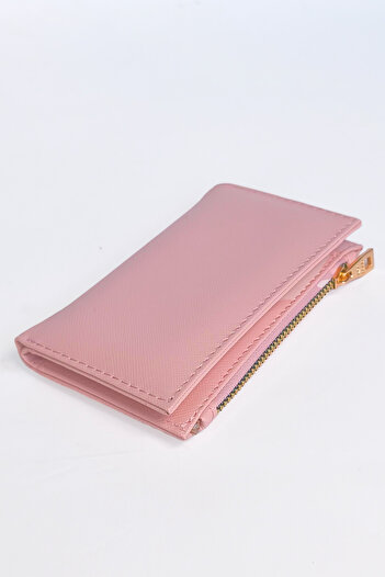 Ecrou Zippered Handbag Powder