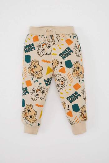 DeFacto Baby Boy 2-Piece Set Disney Lion King Sweatshirt Elastic Waist Sweatpants D1891A524Au