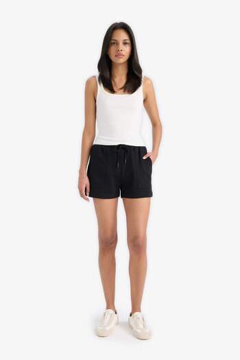 DeFacto Basic Bermuda Shorts - Regular Fit D3327Ax24Sm