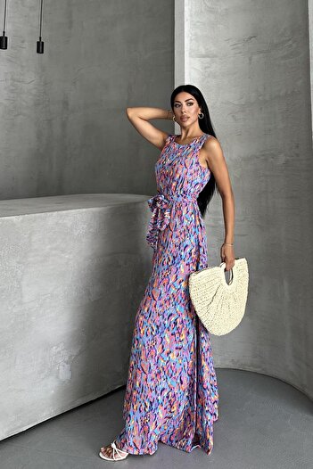 İstangül Butik Salopetă Urban Chic de vară din viscoză, croială confortabilă