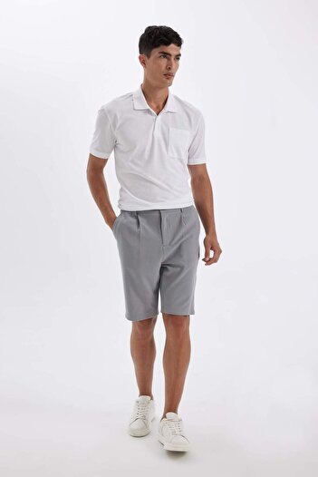 DeFacto T-shirt Pique Polo - κανονική εφαρμογή, κοντό μανίκι D4610AX24SM