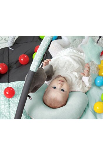 Babyjem 690 Oyuncaklı Toplu Oyun Halısı/ Yeşil