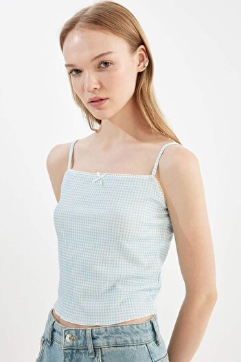 DeFacto Coool Fitted Patterned Undershirt D5118Ax24Hs