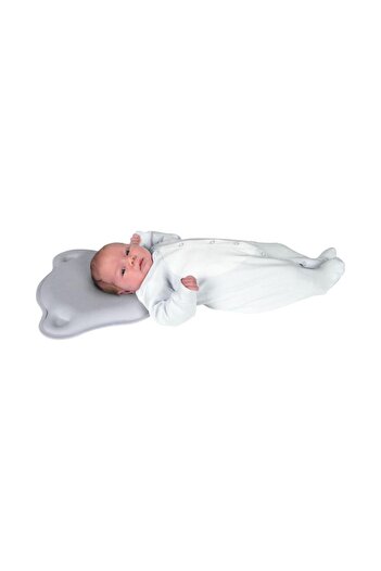 Sevi Bebe Gray Flat Head Shaping Pillow - Art-155