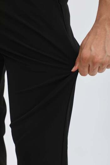 Jeanspro Technical Stretch-Blend Jogger Pants - Black