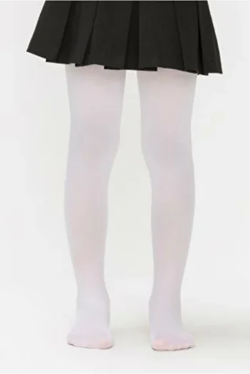 Penti White Girls Micro 40 Pantyhose