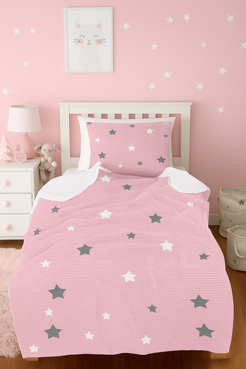 Bebişim Halı Starry Single Pique & Bedspread