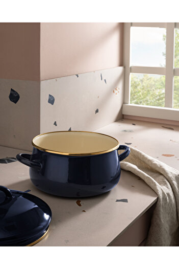 Madame Coco Montferry Pot - Navy Blue - 20 cm