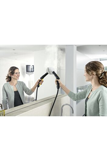 Karcher SC 3 Easyfix Prime Paket Buharlı Temizlik Makinesi Cam ve Halı Başlığı Dahil - Beyaz